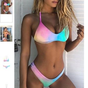 Tie dye “unicorn” bikini BRAND NEW WITH TAGS